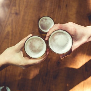 Blow the froth off a couple after exploring the many lakes of Ansel Adams Wilderness.