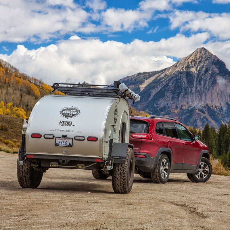 When avid outdoorsman Nizar Najm couldn’t find the trailer he needed to take his three kids on a desert camping trip, he bought a rugged teardrop and a few tents and started his own company in California. Tucked in the corner of Rebel Offroad in Orange County, Off the Grid rents luxury camping gear, including rugged teardrop trailers, rooftop tents, fridges, freezers, and compact generators. “We provide you the luxury camping experience without the up-front costs of ownership, like insurance, storage, and maintenance,” says Najm. rentoffthegrid.com