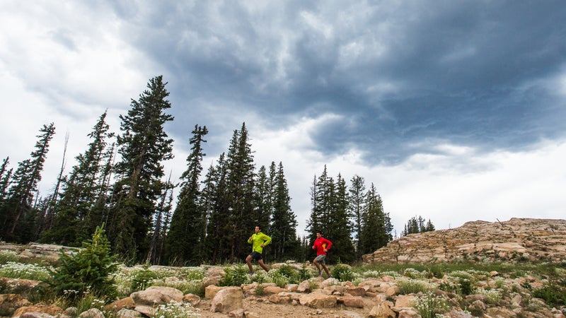 Jason and Andrew Dorais, High Uinta Mountains, UT