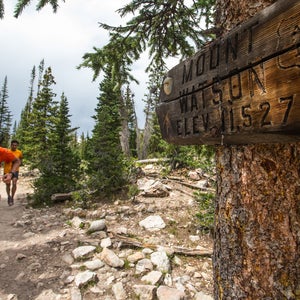Jason and Andrew Dorais in Utah’s Uinta Mountains.
