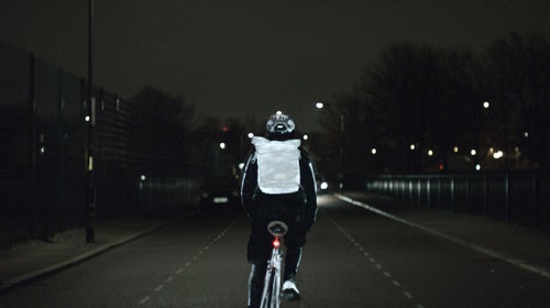 Rider sporting Volvo Life Paint.