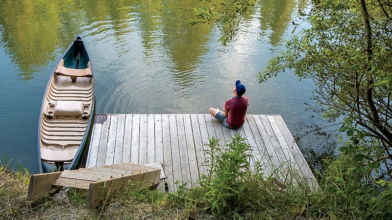 Cabin on the Russian River, near Guerneville.