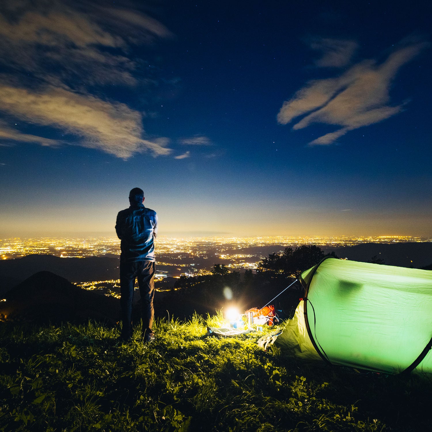 If you have to improvise during your camping trip, you can at least improvise with the right tools.