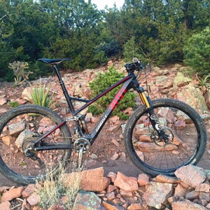 The Riot climbs hills exceptionally well, and it's playful on tight singletrack.