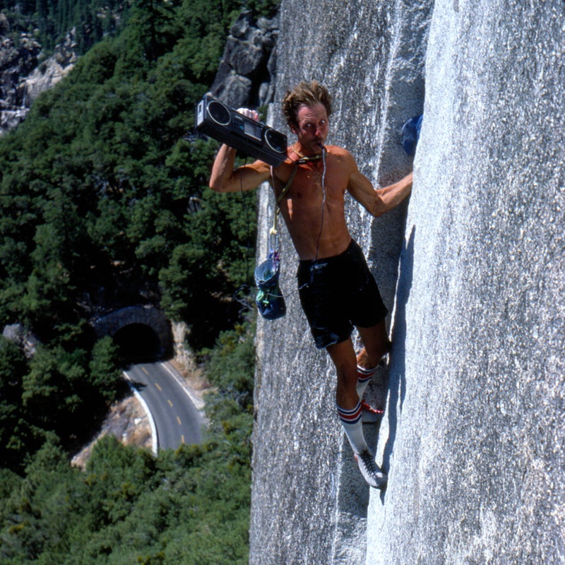 The 1960s was the Wild West era of climbing in Yosemite and, through historic photos, press clippings, and video footage, Valley Uprising documents those days. These were the years of climbing’s renaissance in the valley, when Royal Robbins, Yvon Chouinard, and Tom Frost solidified their status as legends.
“None of us expected to have jobs,” Chouinard says in the film. “We were going to be hoboes and climb forever.”

Watch the trailer.