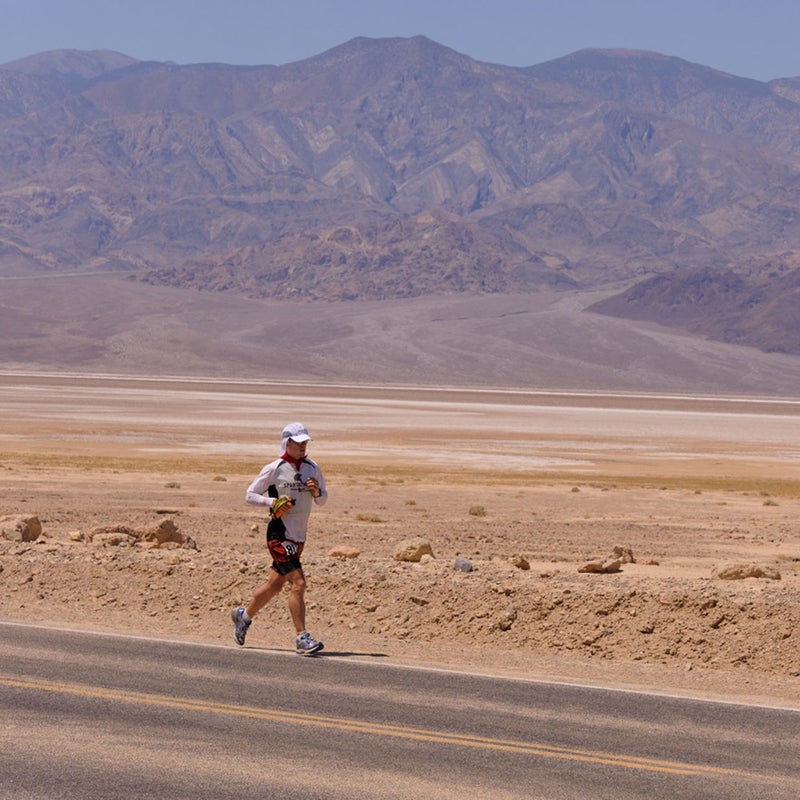 Established: 1987“The World’s Toughest Foot Race.” 135 miles from Death Valley to Mt. Whitney, California, for a cumulative vertical ascent of 13,000 feet and a cumulative vertical descent of 4,700 feet. As if that all weren’t insane enough, the race takes place in July, when temperatures in Death Valley soar to more than 120 degrees. Runner’s World’s Bart Yasso ran the race in 1989 and wrote about it afterwards, increasing the awareness of this desert sufferfest and drawing elite ultrarunners like Scott Jurek, Dean Karnazes, and Lisa Smith.   