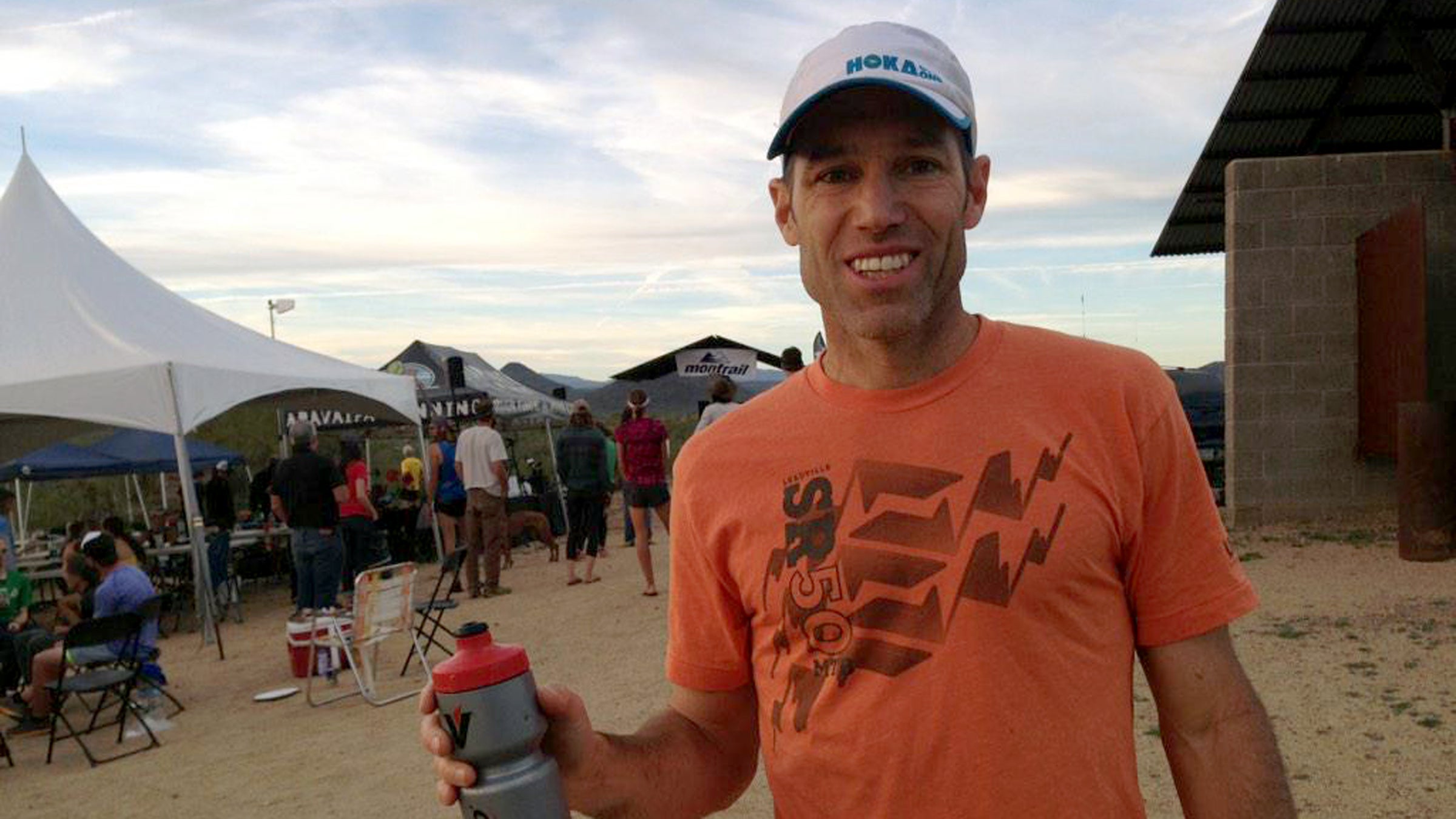 Dave Mackey underwent surgery to repair his left leg after falling from a ridge during a run.