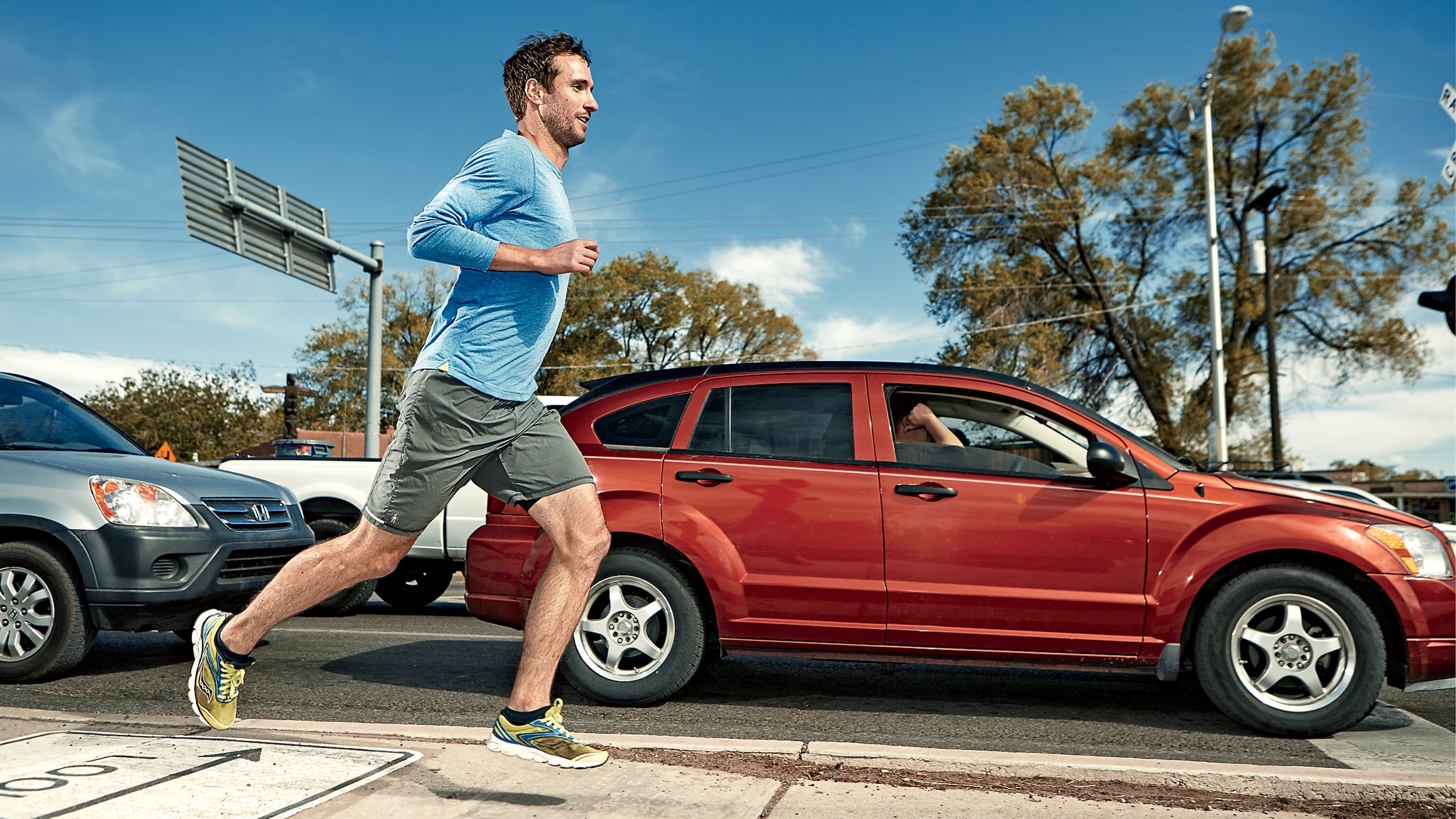 Make the morning grind a lot more fun by running to work.