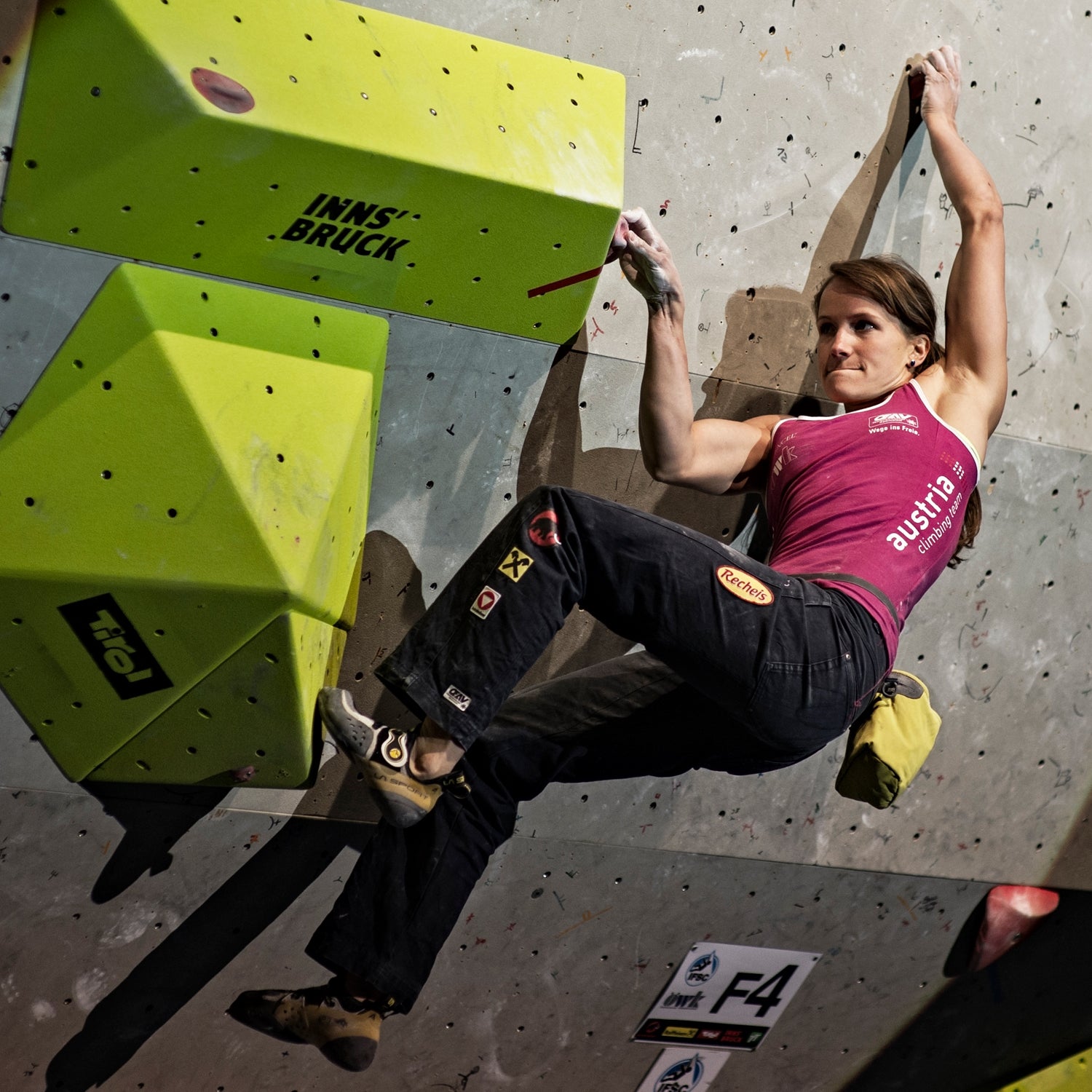 Anna Stöhr of Austria won the women's event in the Toronto World Cup.