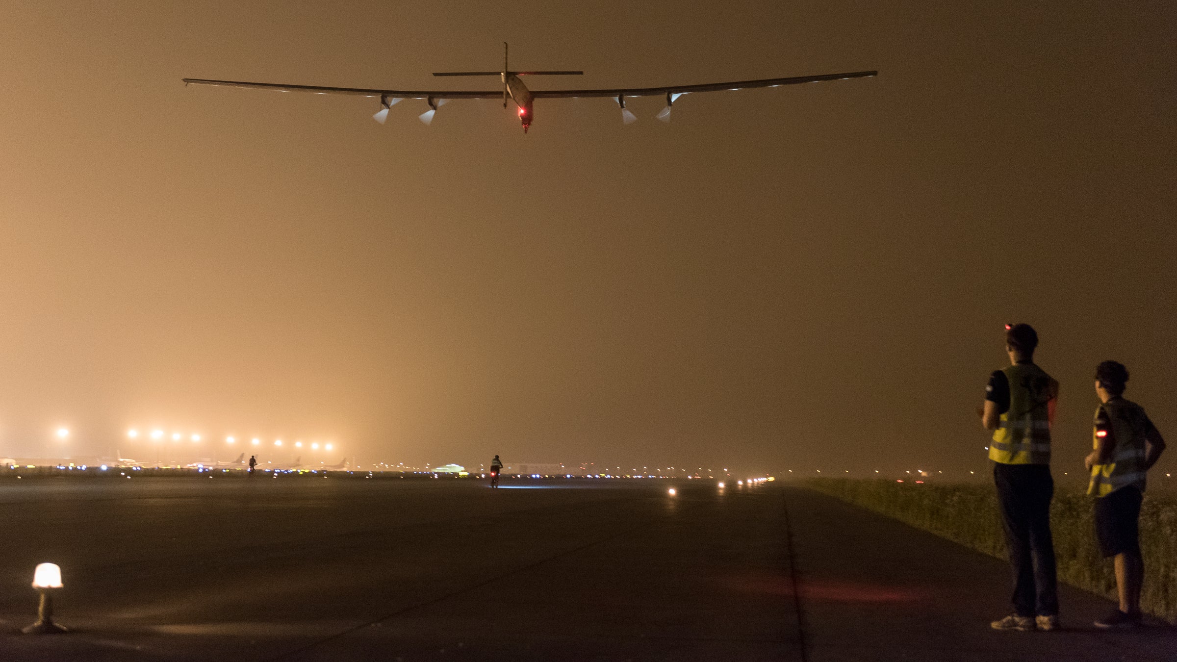 The Solar Impulse plane has been waiting more than a month for the right weather conditions to take off from Nanjing.