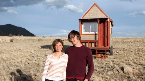 When filmmakers Christopher Smith and Merete Mueller set out to build a tiny house for the 2013 documentary Tiny: A Story About Living Small, they had no idea what they were doing. “We were new to construction,” says Smith. “The house turned out great, but there are definitely things I wish we would have known going into it.” The couple learned so much during the process that they ended up publishing a 101-page ebook.

We caught up Smith and Mueller to better understand how their cozy 124-square-foot abode came together—and what you can learn from their mistakes.