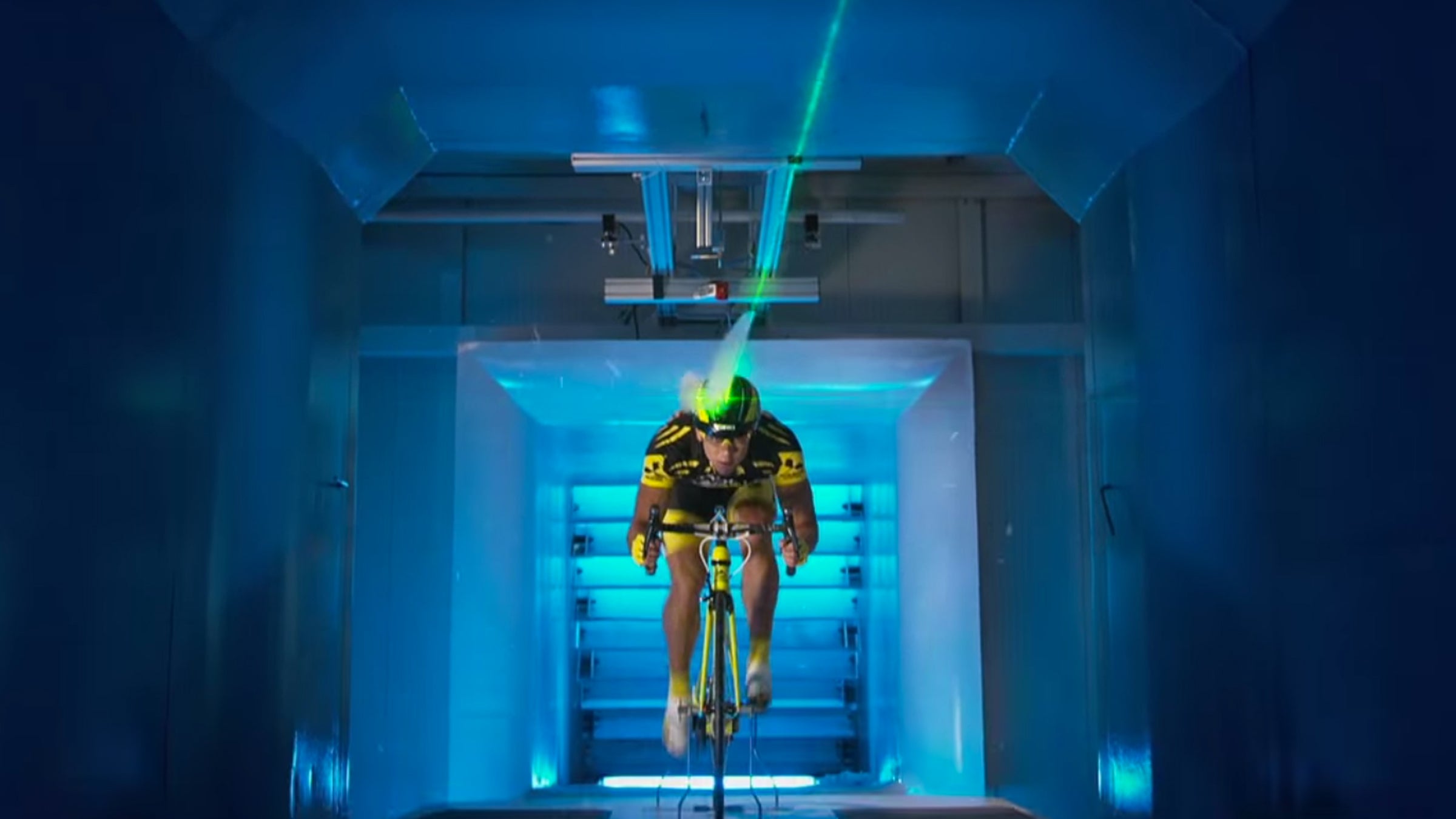 'To the Fore' is about a young man who wants to become a professional cyclist.