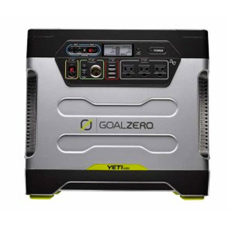 At $1,599, the Goal Zero Yeti is more expensive than my monthly mortgage payment, but this 103-pound solar-charging beast will take care of all your electrical needs. You could run an ice-cream business out of your truck with this thing (which is capable of producing 1,200 watt-hours of energy), and still have enough juice to keep beer cold in a fridge.