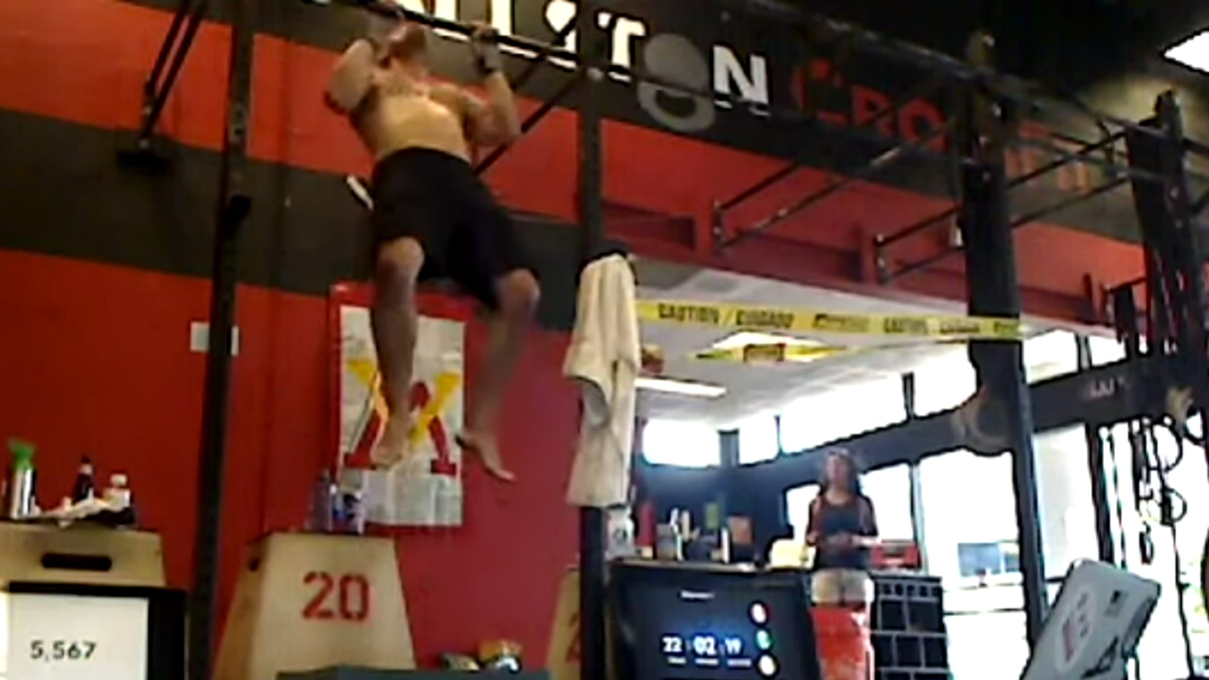 John Bocek completed 5,801 pull-ups in 24 hours. 