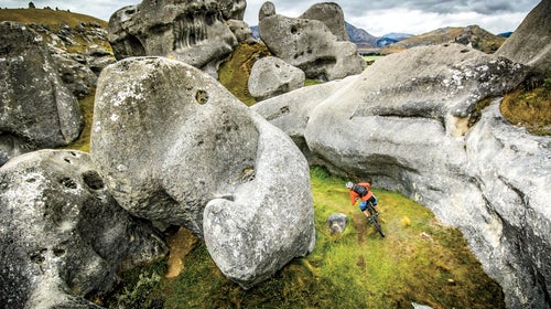 A man rides New Zealand's South Island with H+I Adventures. If you're looking to relax on your upcoming vacation, these intense trips probably aren't for you.