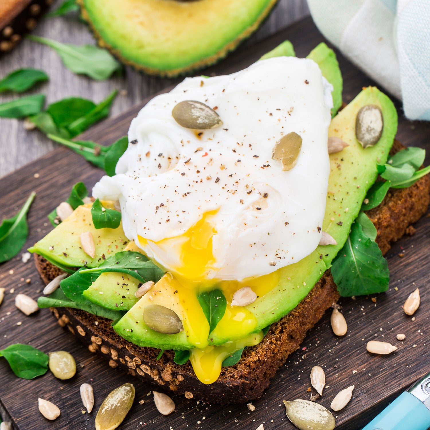 Never underestimate the power of a ripe avocado and a well-cooked egg.