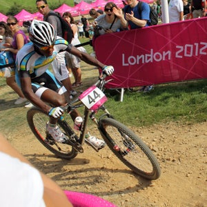 Adrien Niyonshuti began his cycling career on the Rwanda national cycling team. He now rides for team MTN-Qhubeka.