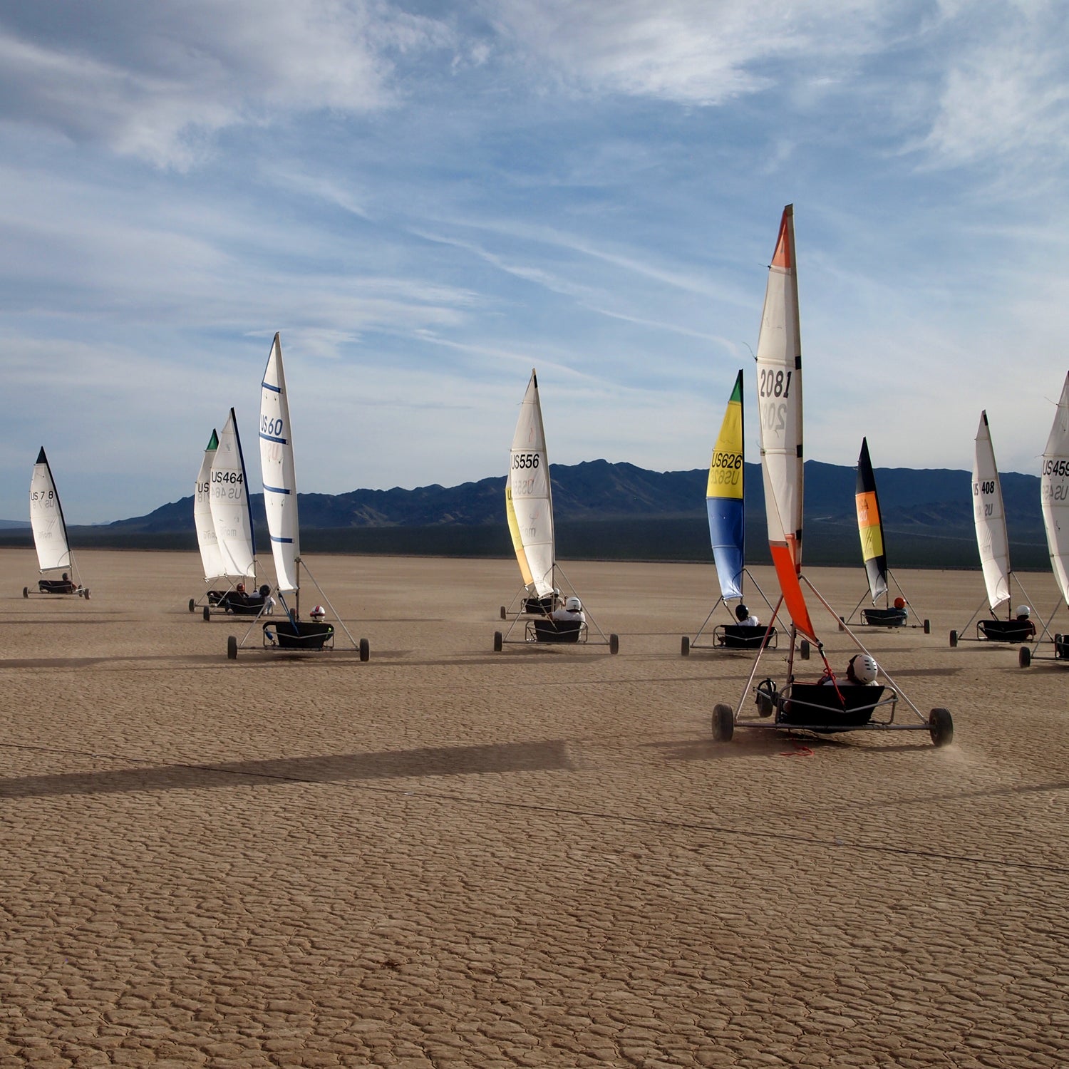 On the Ground at Land Sailing’s Title Race