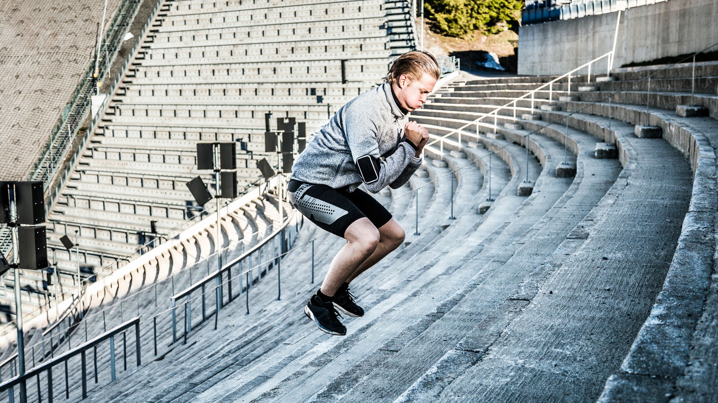 The Ultimate Lung-Busting Stadium Workout