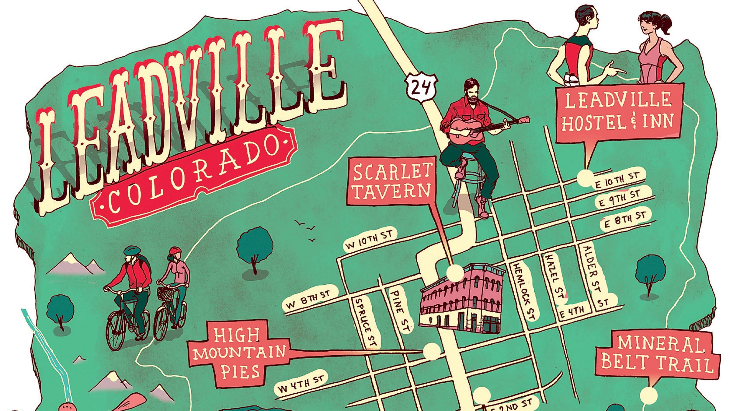 Your guide to high-altitude fun in Leadville (see full map below). 