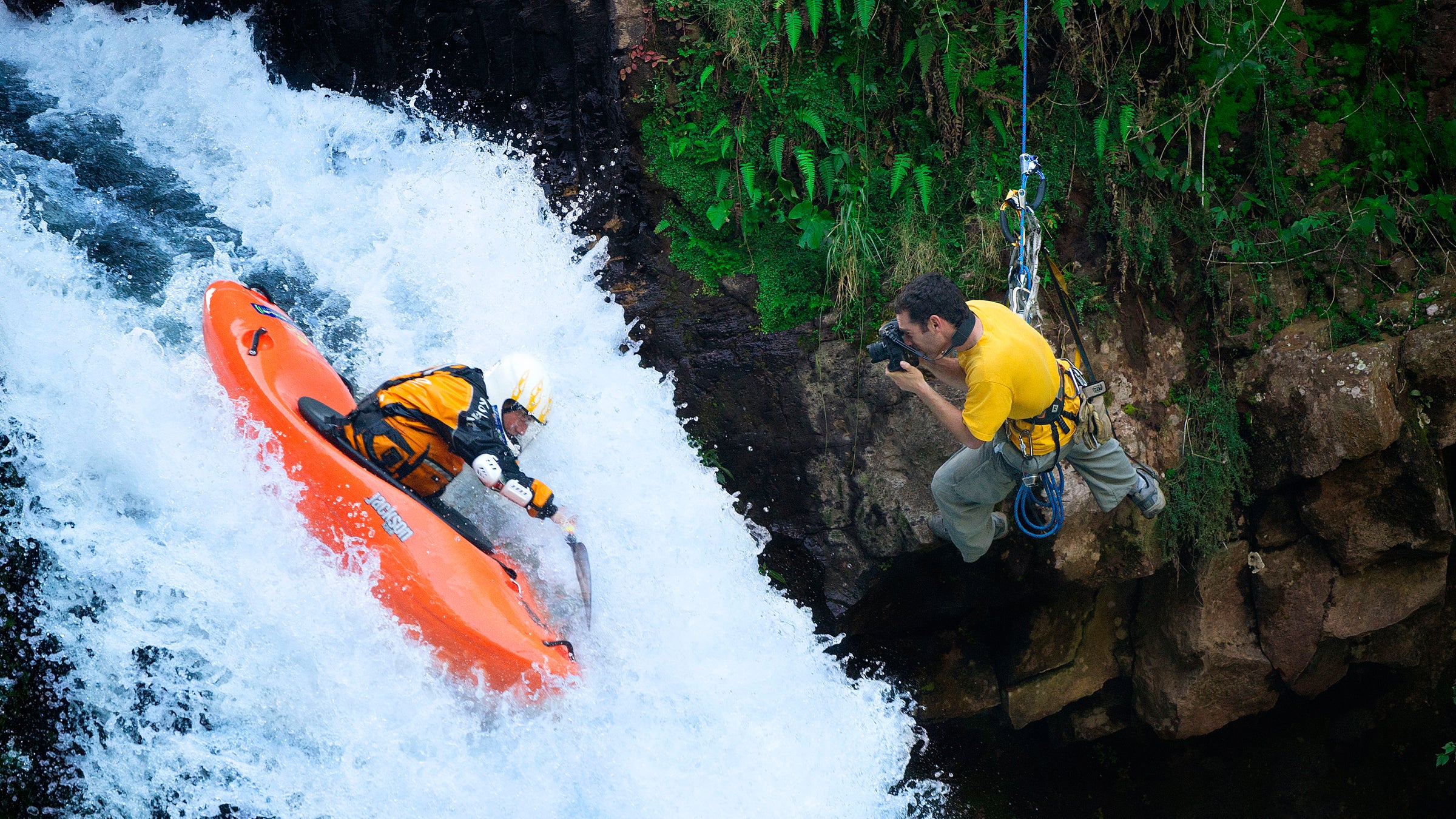 Corey Rich suggests traveling (or hanging) with a quiver of at least two good lenses: a 16-35 mm and a 70-200 mm.   