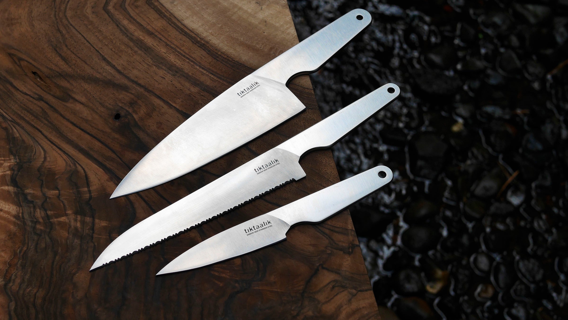 Field Knife Set by Tiktaalik (Best Knife We Could Find) – Trail Fire