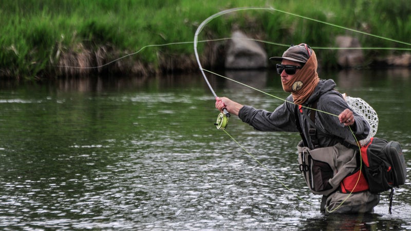 The deals fly fisherman