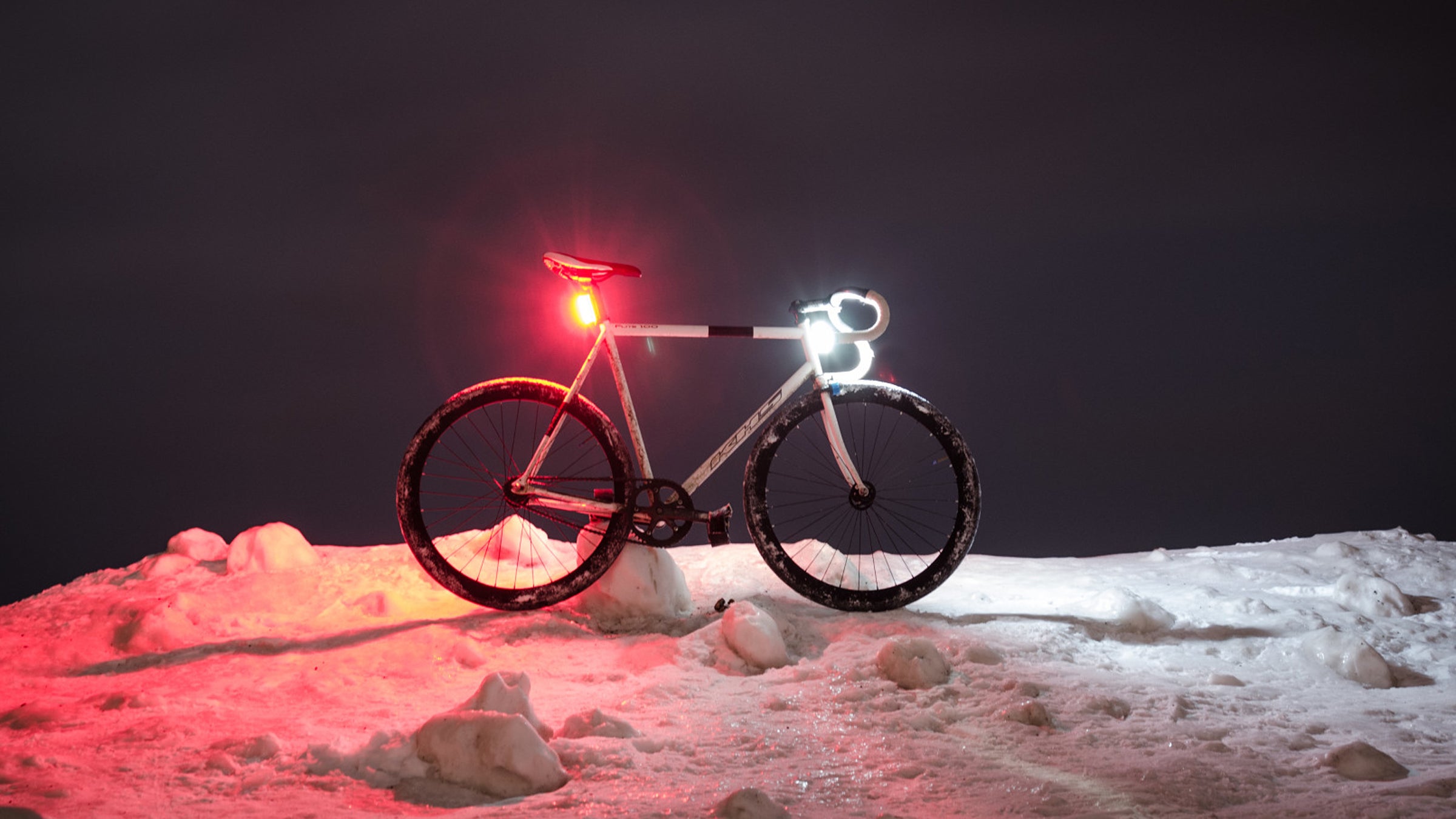 The Flare is impressively bright and attaches to a bike or pack with magnets.