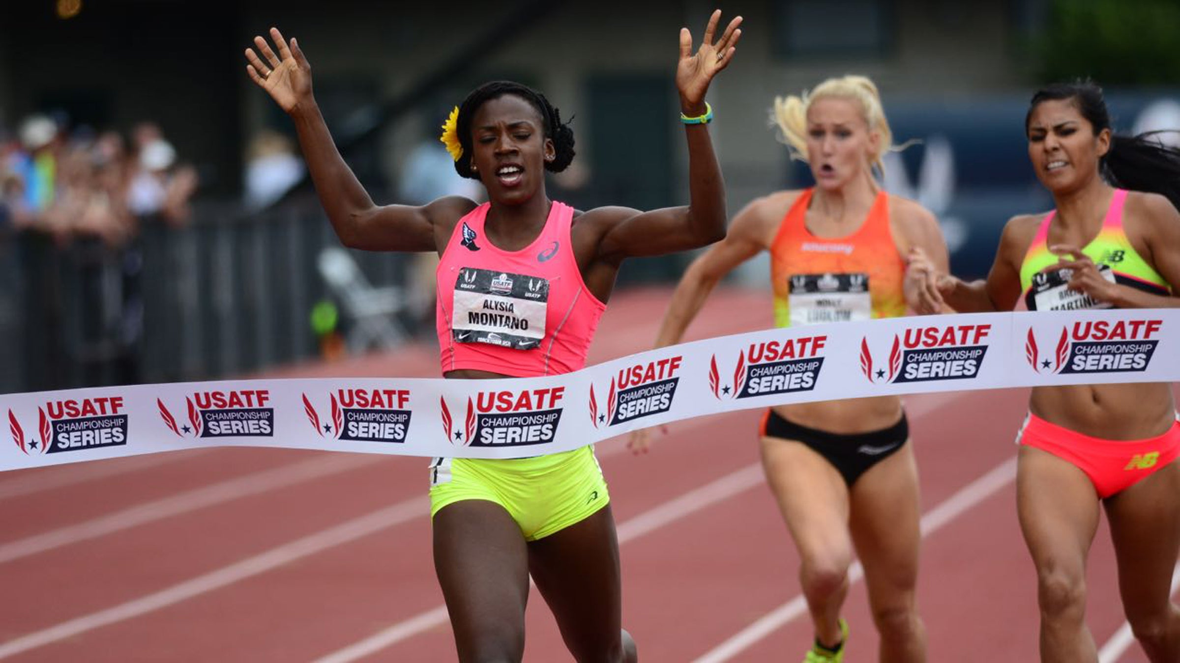 Alysia Montano gave birth to her daughter in August.