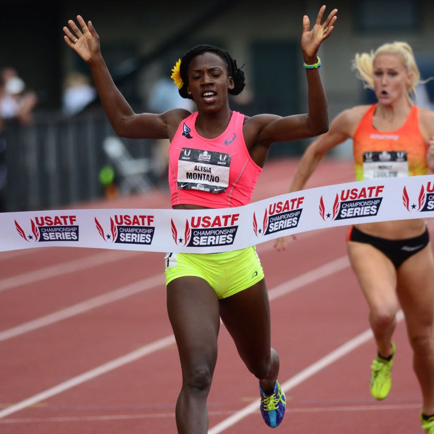 Alysia Montano gave birth to her daughter in August.