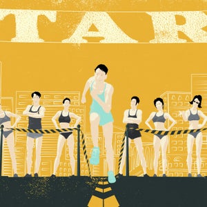 More people are running races than ever. Will qualifying standards only increase demand or leave runners stranded on the starting line. Illustration by Oliver Winward