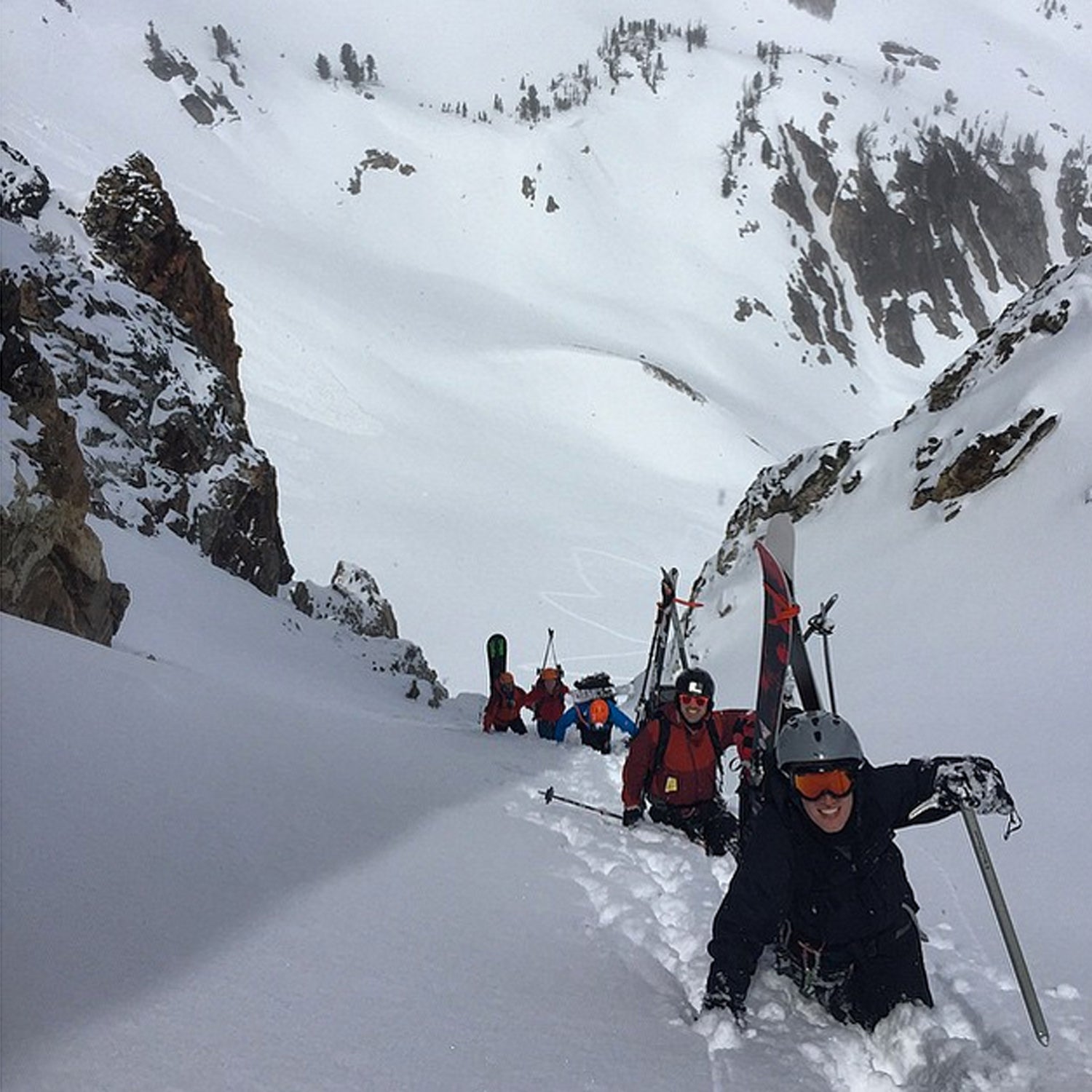 Another great Ski Mountaineering Camp is in the bag. Thanks guys! #skimountaineering