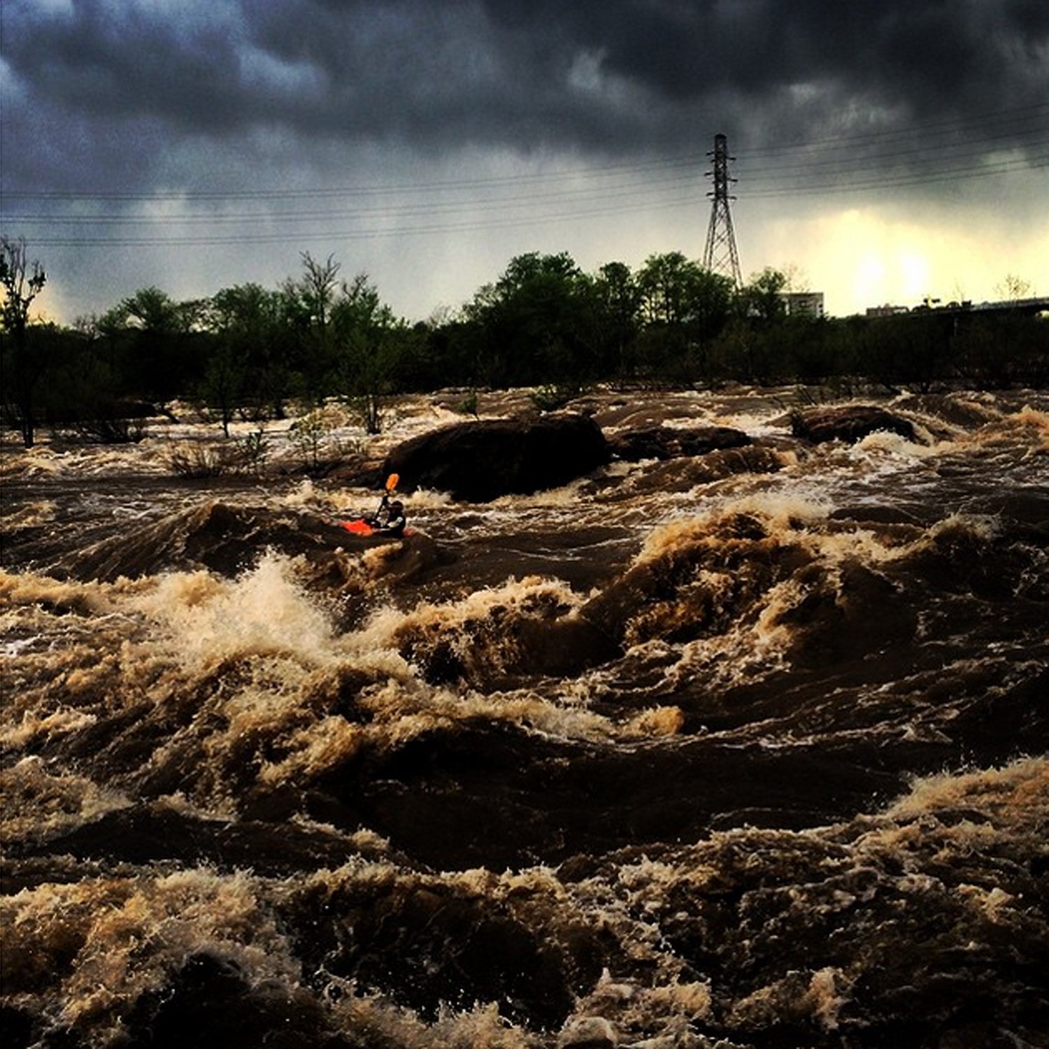 This is what #varsity kayaking looks like...