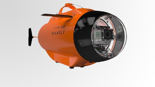 The Seawolf can reach depths of 32 feet.