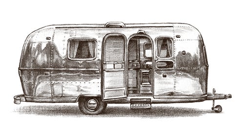 Fig. (1) A 21-foot Airstream Globetrotter.
