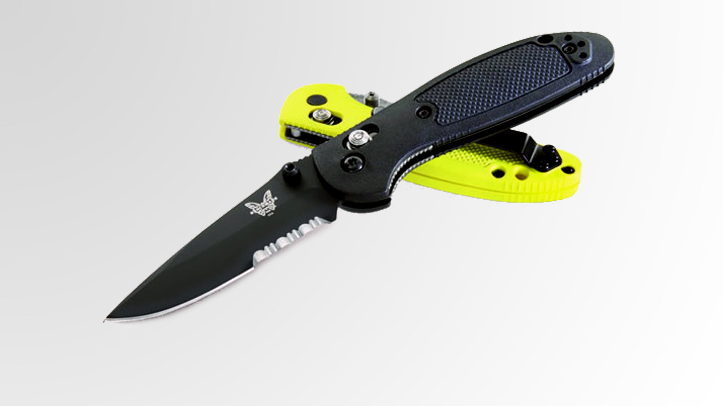 The Benchmade 556 Mini-Griptilian flicks open smoothly and locks solidly.