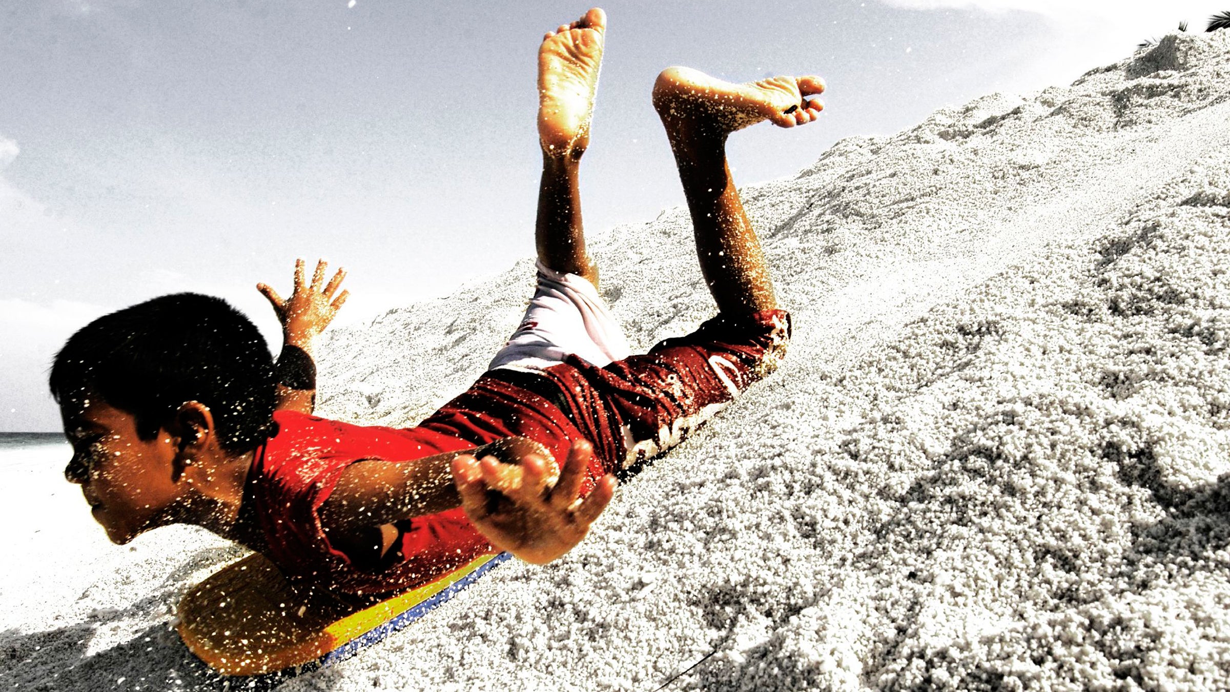 You'll be covered in sand for weeks, but it's worth it. 