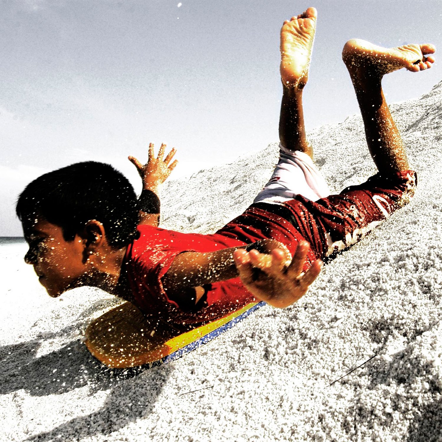 You'll be covered in sand for weeks, but it's worth it.