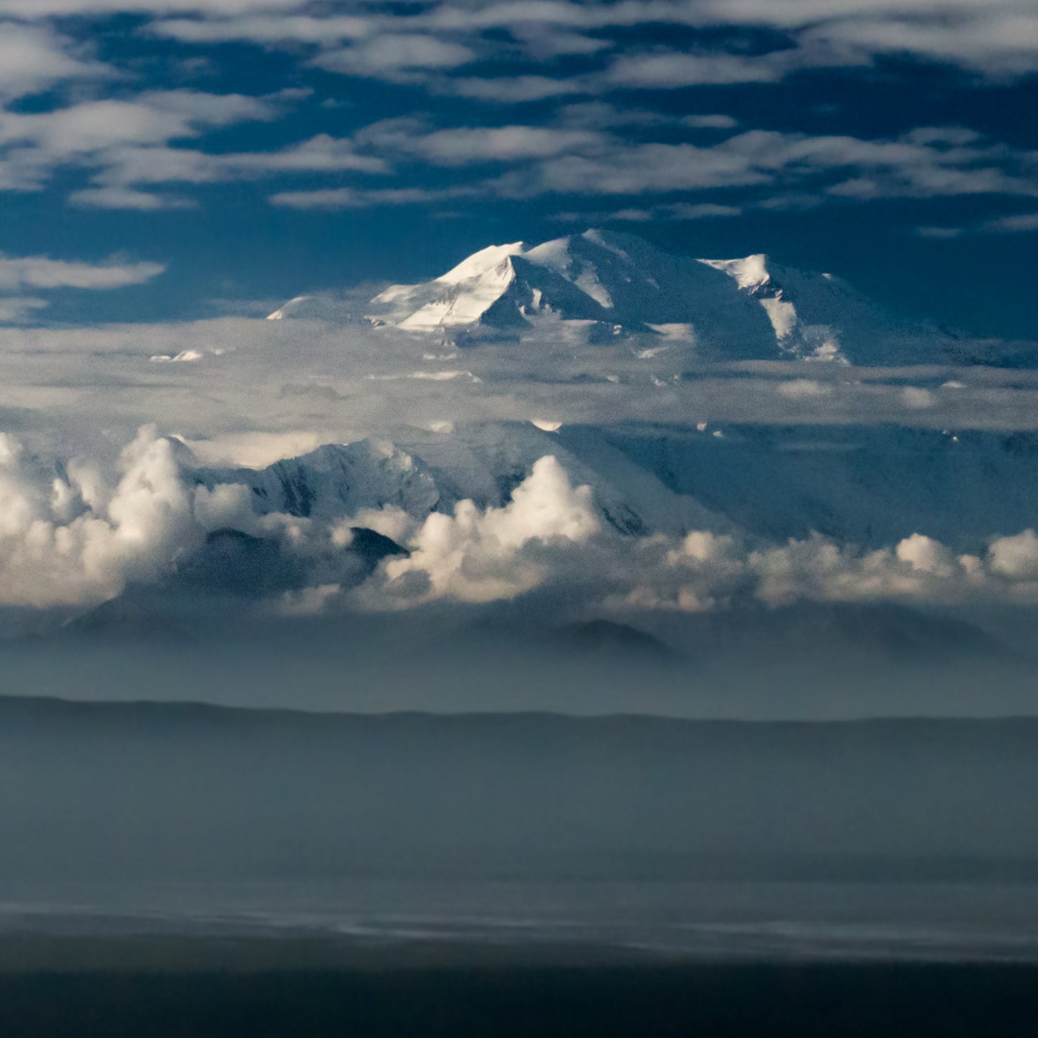 This is Mt. McKinley, which everyone up in Alaska calls Denali.