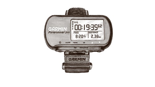 The Garmin Forerunner 201.