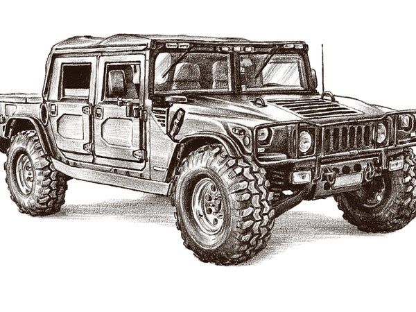 The original civilian Hummer from AM General.