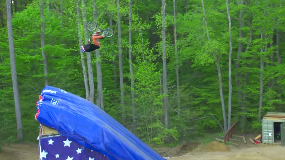 WATCH First BMX Quadruple Backflip