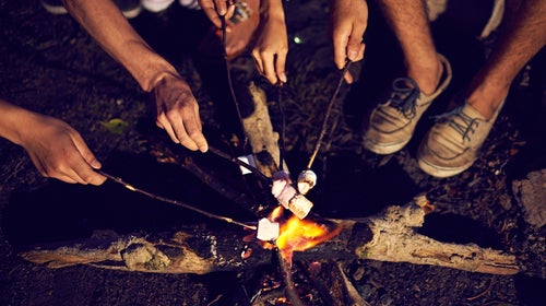S'mores are obvious. The rest of your meals are where things get tricky.