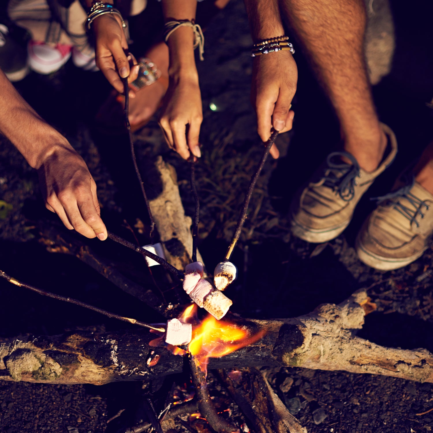 S'mores are obvious. The rest of your meals are where things get tricky.