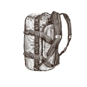 The North Face’s hardy bag.