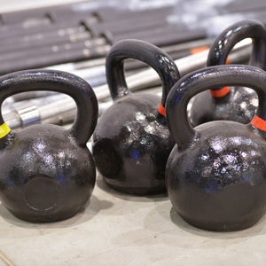 Use the right kettlebell moves and you can hit nearly every muscle group in one workout.