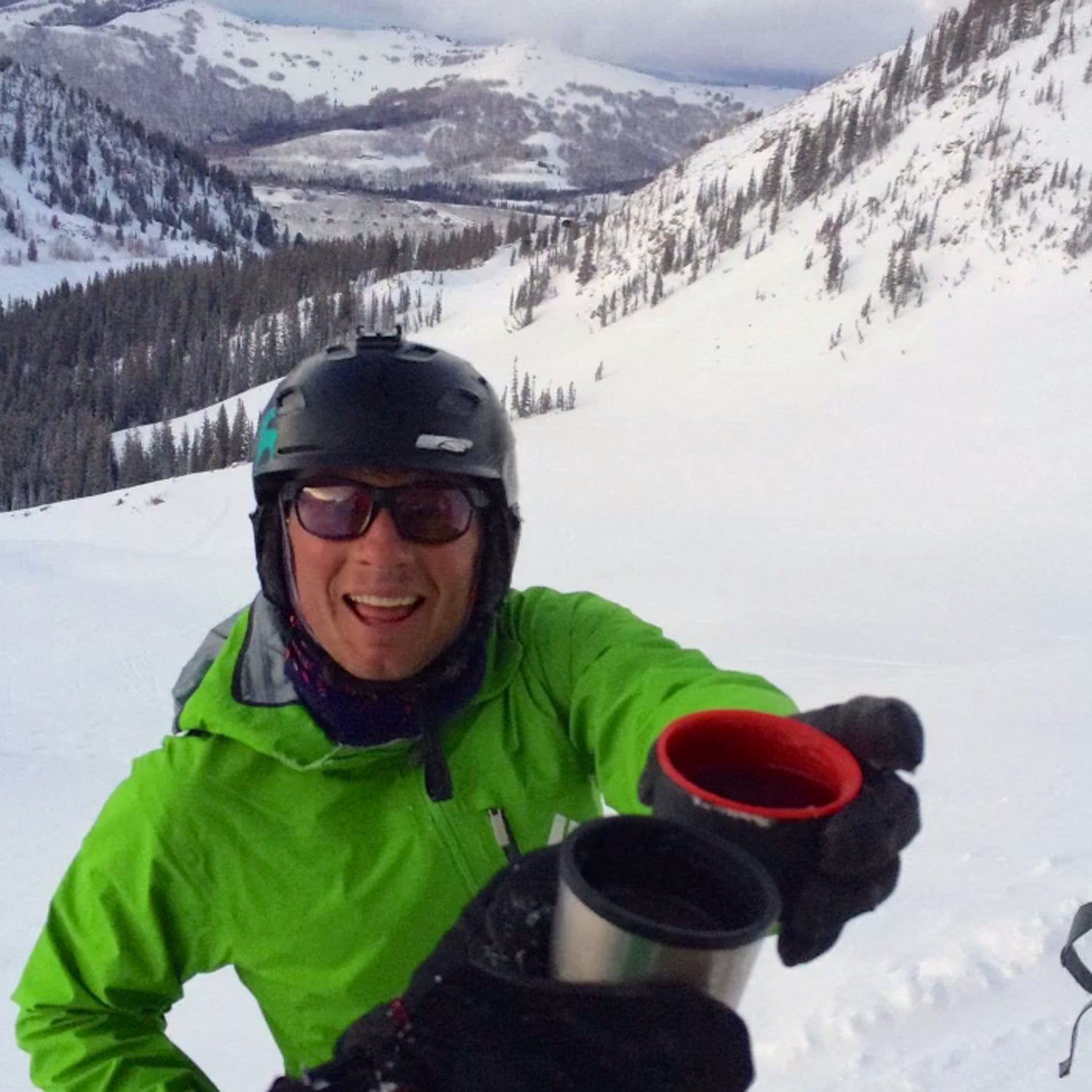 In November 2014, Harris was skiing in Patagonia, with a traction kite, when a gust of wind lifted him off of the ground and whipped him into the mountainside.