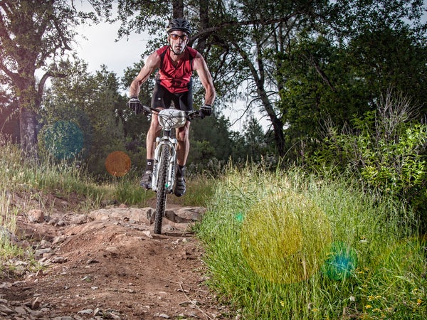 A dropper post in its natural habitat.