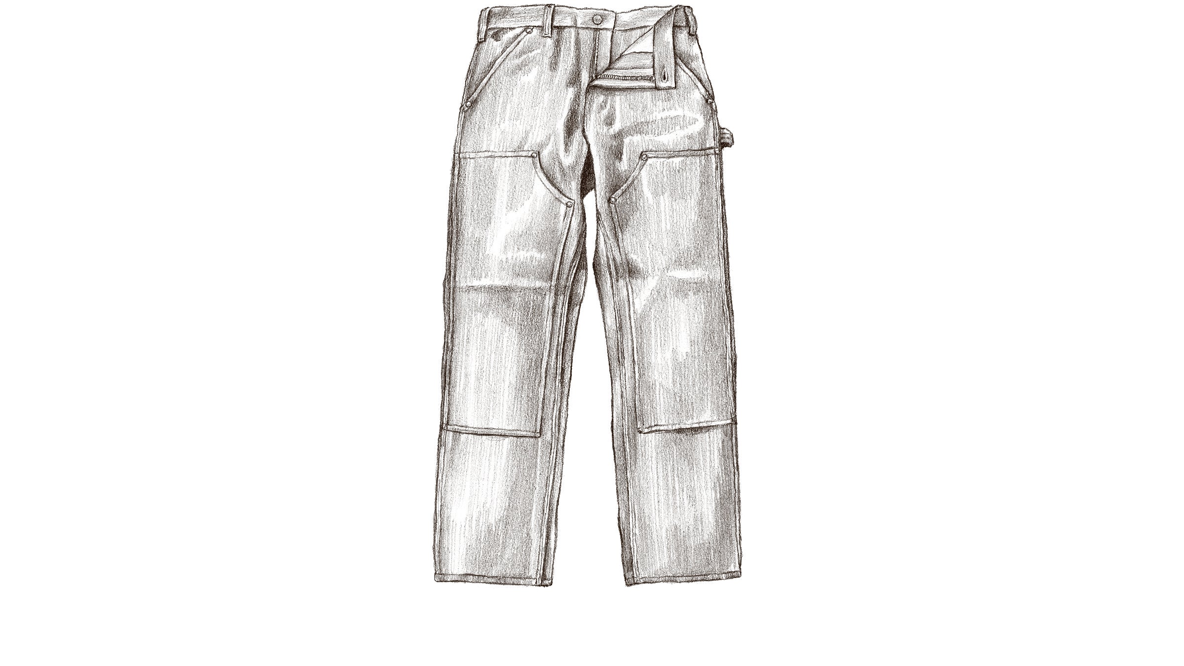 Carhartt’s Duck Work dungarees.