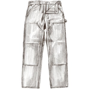 Carhartt’s Duck Work dungarees.